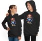 Preview: Children's Hooded Sweatshirt Hoodie - American Football Teddy i492
